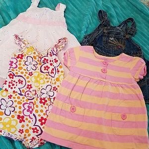 Baby girl dress bundle